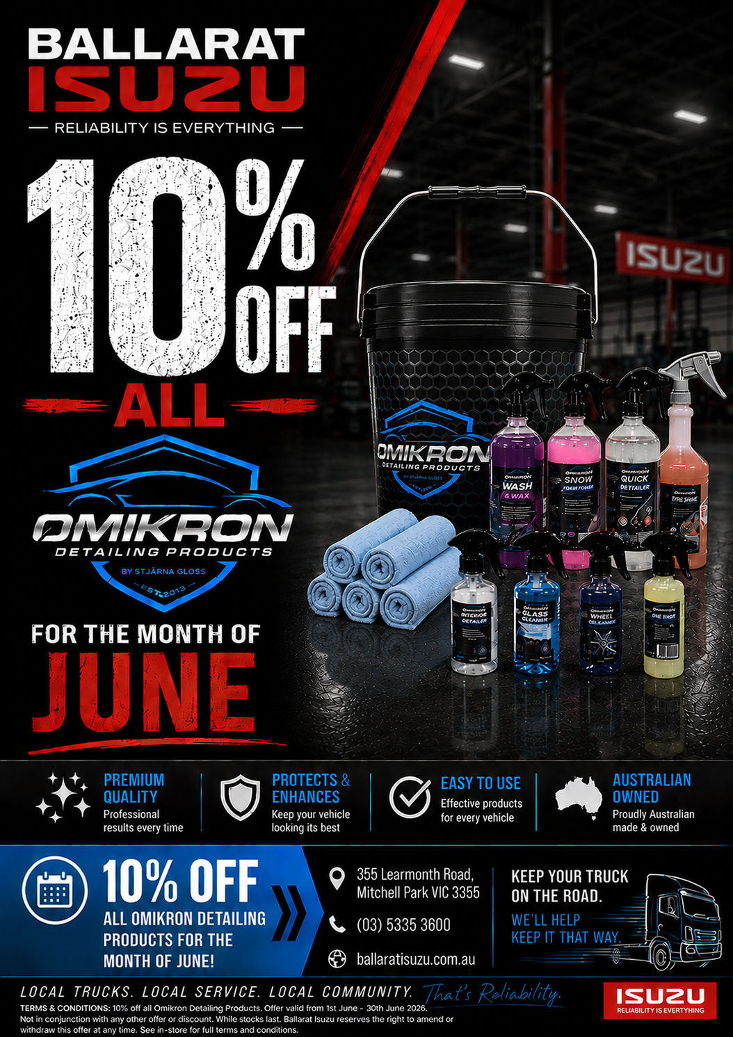 Isuzu Ballarat 10% Off